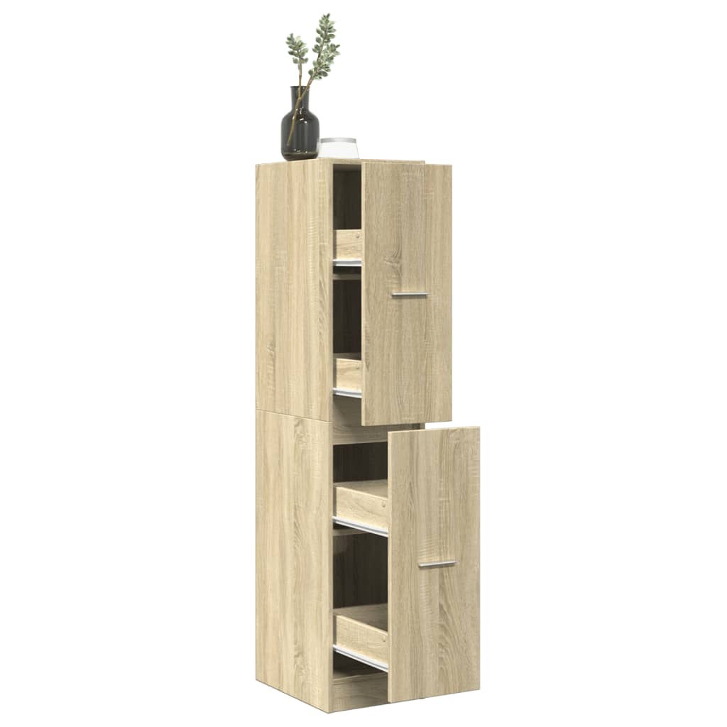 Apothekerschrank Sonoma-Eiche 30 x 41 x 144,5 cm Holzwerkstoff