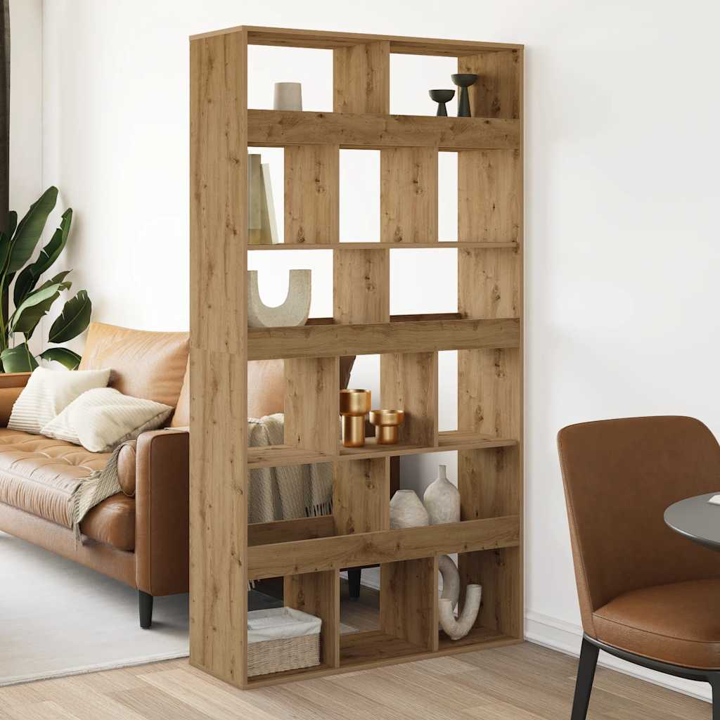 Bücherregal Artisan-Eiche 100x33x187,5 cm Holzwerkstoff