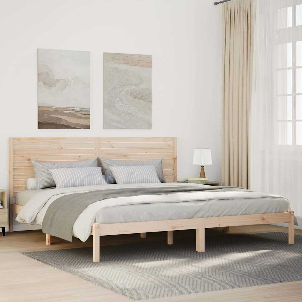 Massivholzbett Extra Lang ohne Matratze 180x210 cm