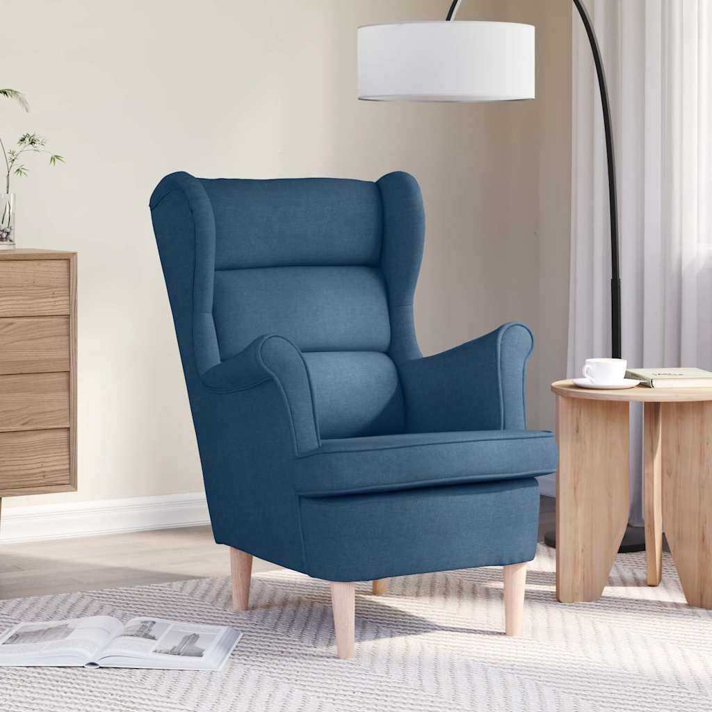 Sessel Blau 74x84x100 cm Stoff