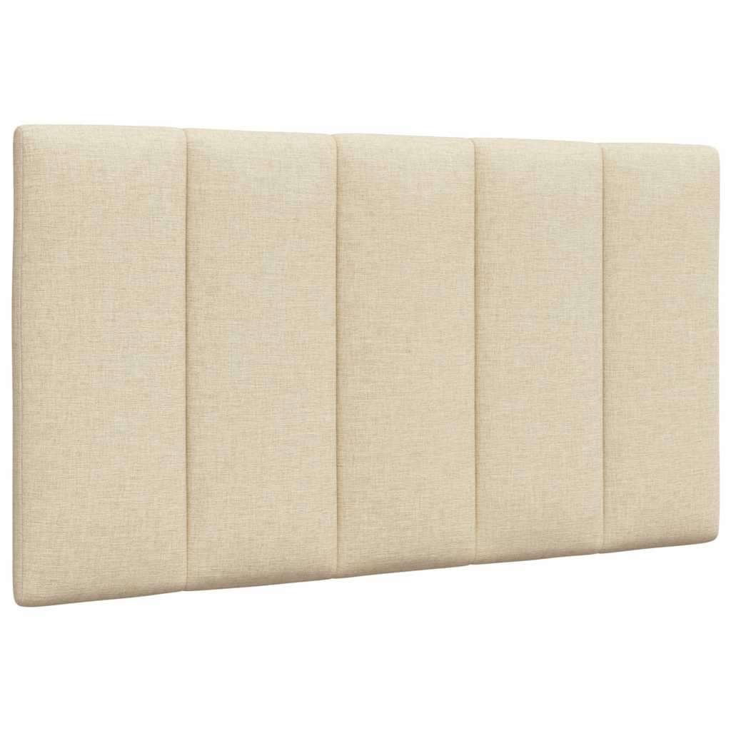 Kopfteil-Kissen "Hanko" Creme 90 cm Stoff