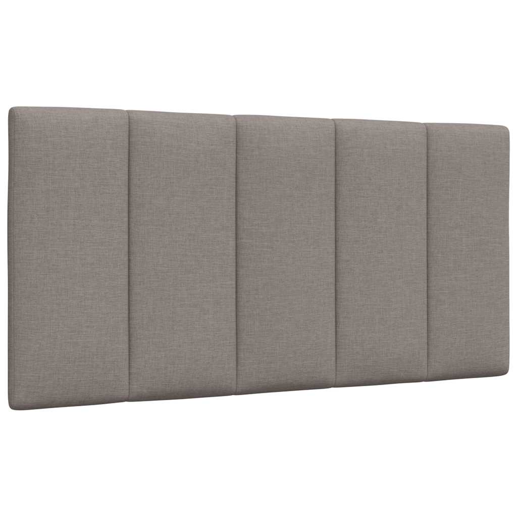 Kopfteil-Kissen "Hanko" Taupe 100 cm Stoff