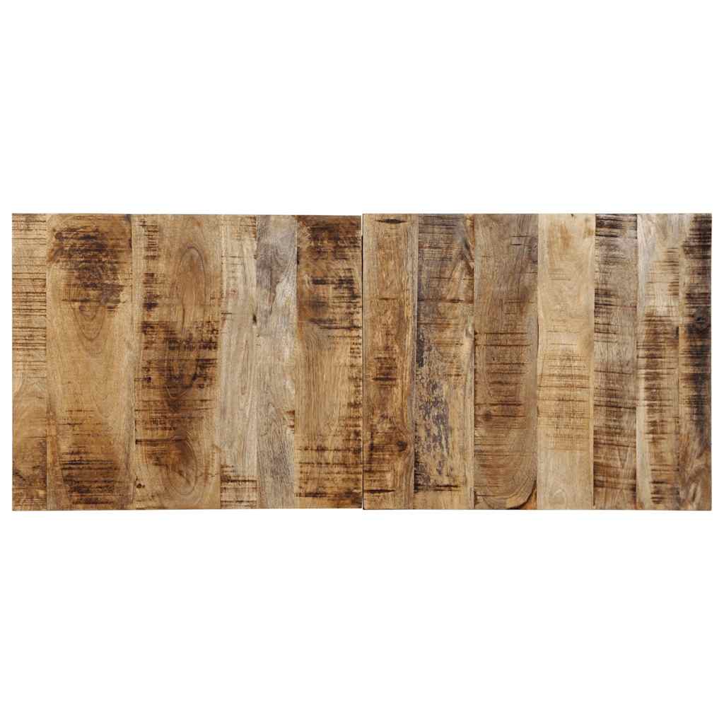 Kopfteil 120 cm Massives Rohholz Mango