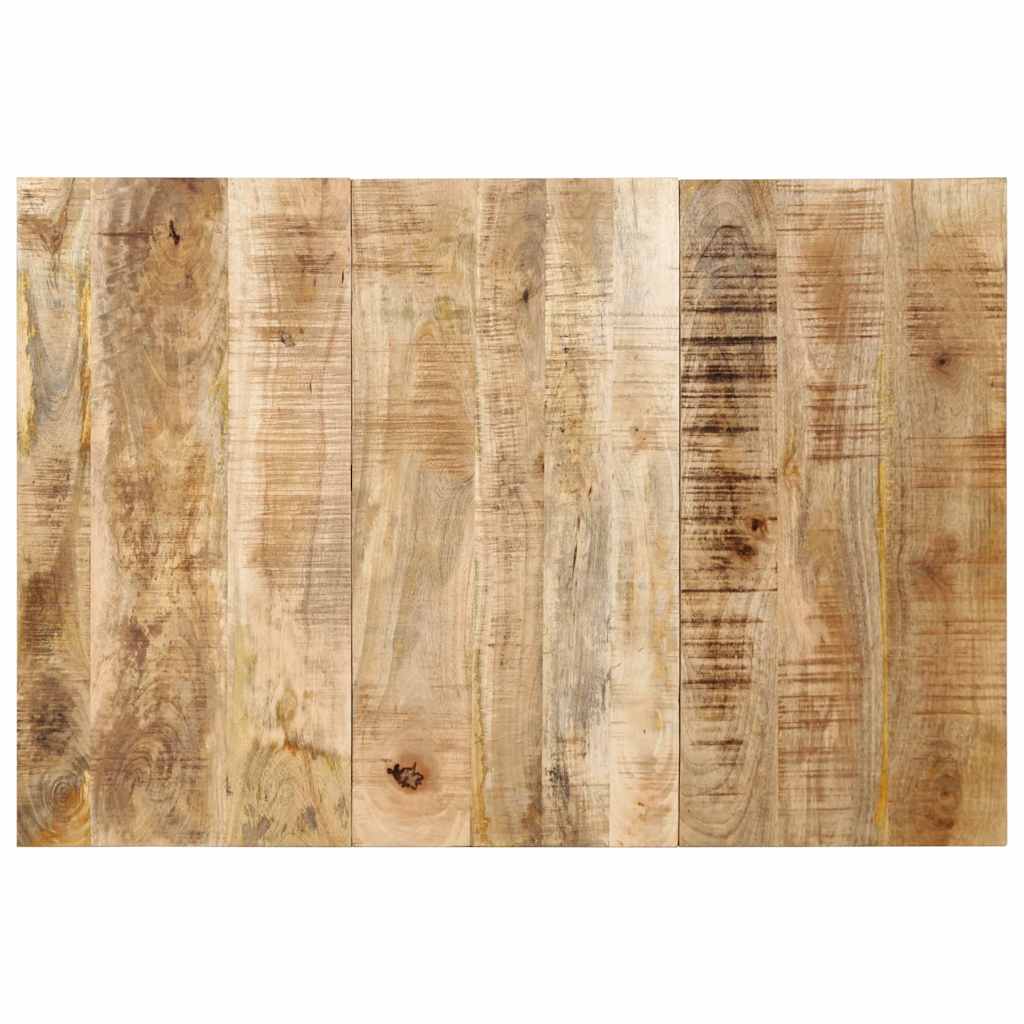 Kopfteil 120 cm Massives Rohholz Mango