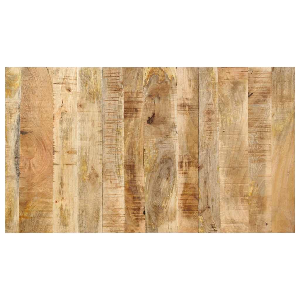 Kopfteil 140 cm Massives Rohholz Mango
