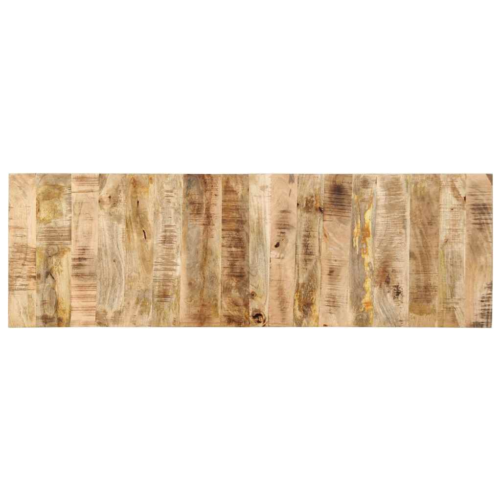 Kopfteil 160 cm Massives Rohholz Mango