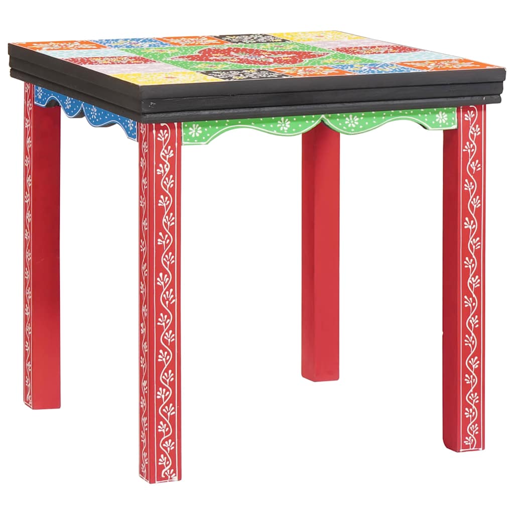 Quadratischer Tisch 3 Stk. Mehrfarbig 50 x 50 x 50 cm