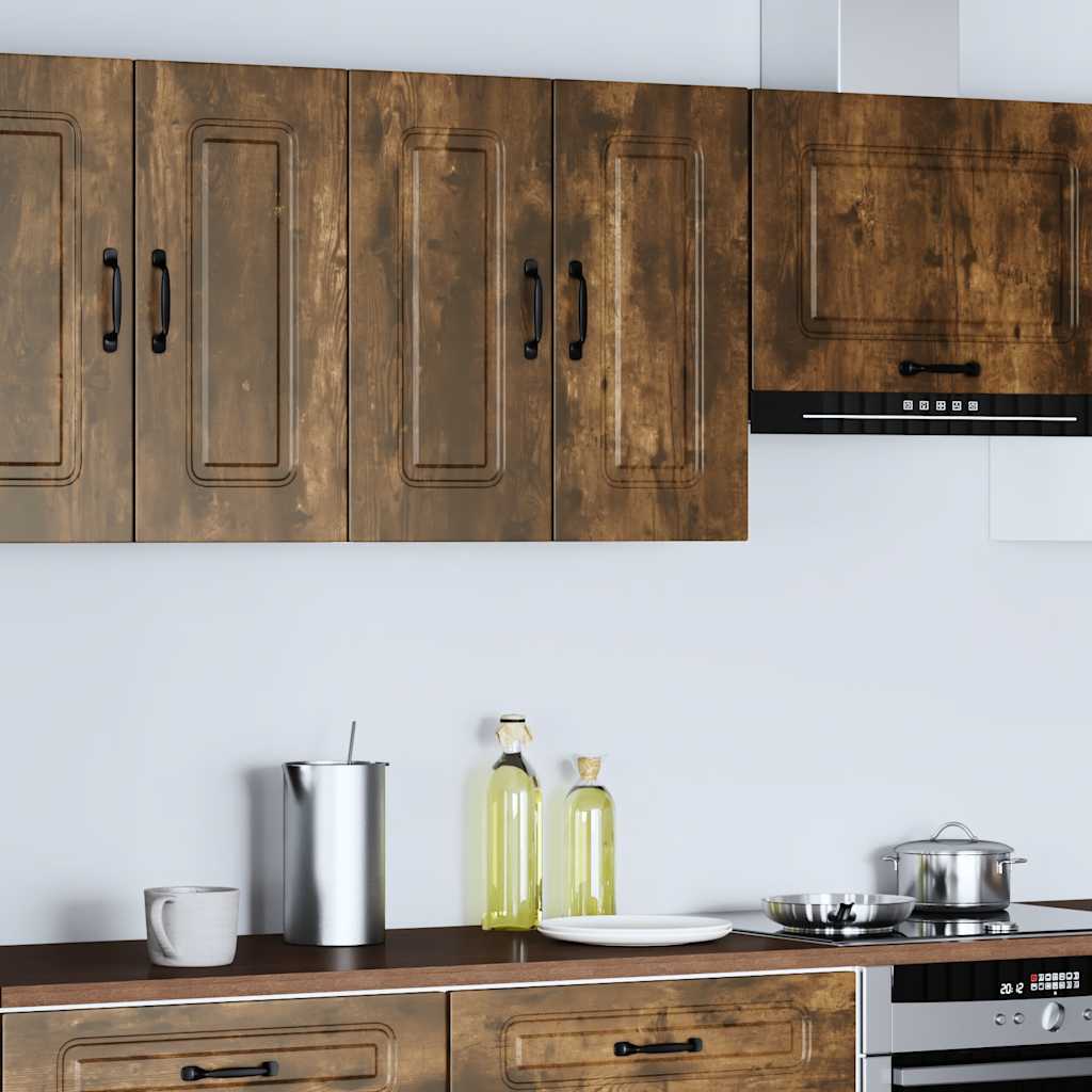 Küchen-Hängeschrank Kalmar Räuchereiche Holzwerkstoff