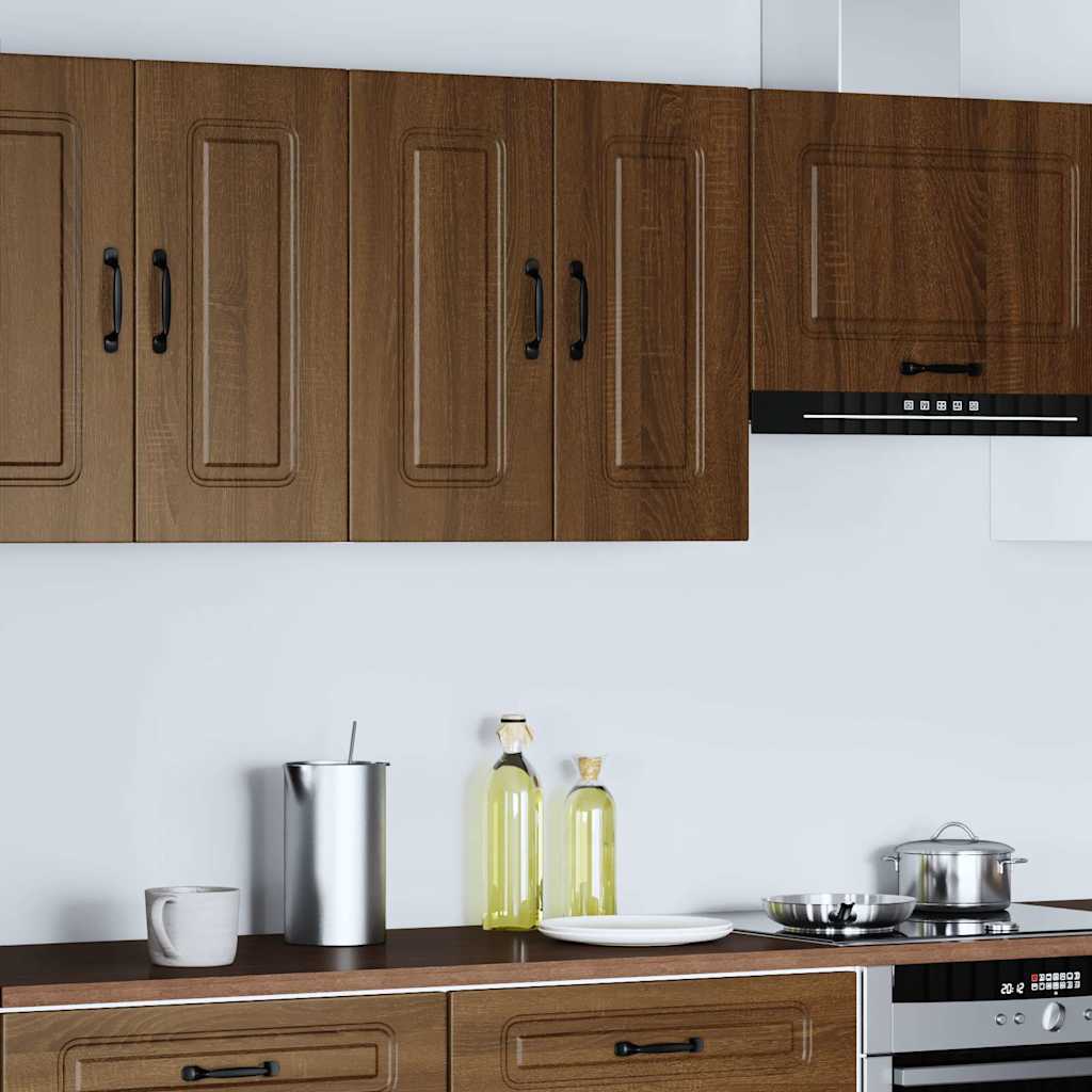 Küchen-Hängeschrank Kalmar Braun Eichen-Optik Holzwerkstoff
