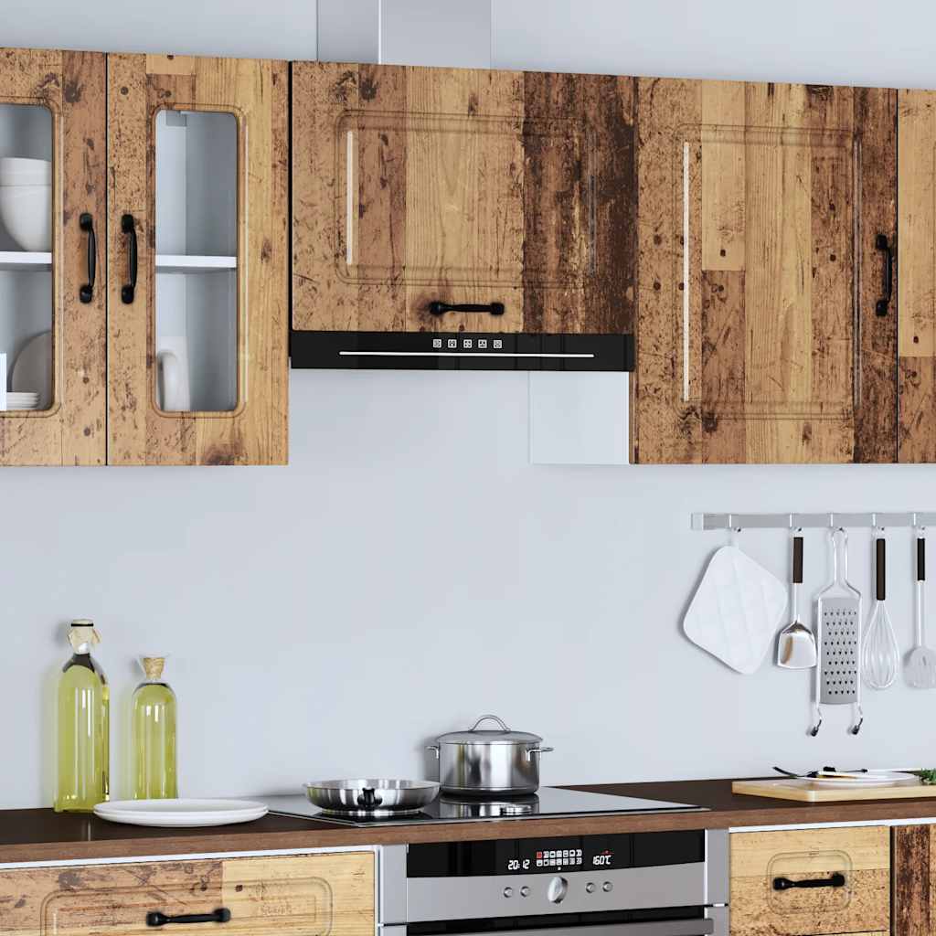 Küchen-Hängeschrank Kalmar Altholz-Optik Holzwerkstoff