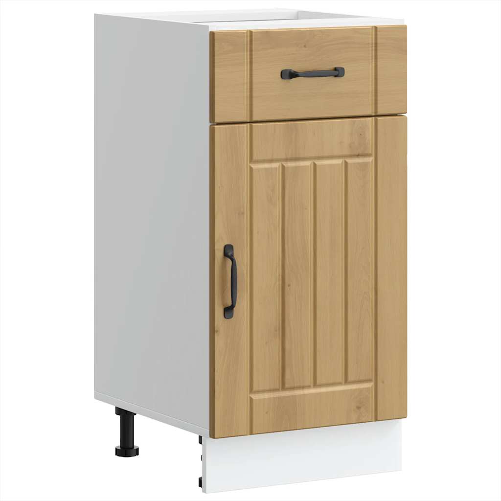 Küchen-Unterschrank Lucca Artisan-Eiche Holzwerkstoff