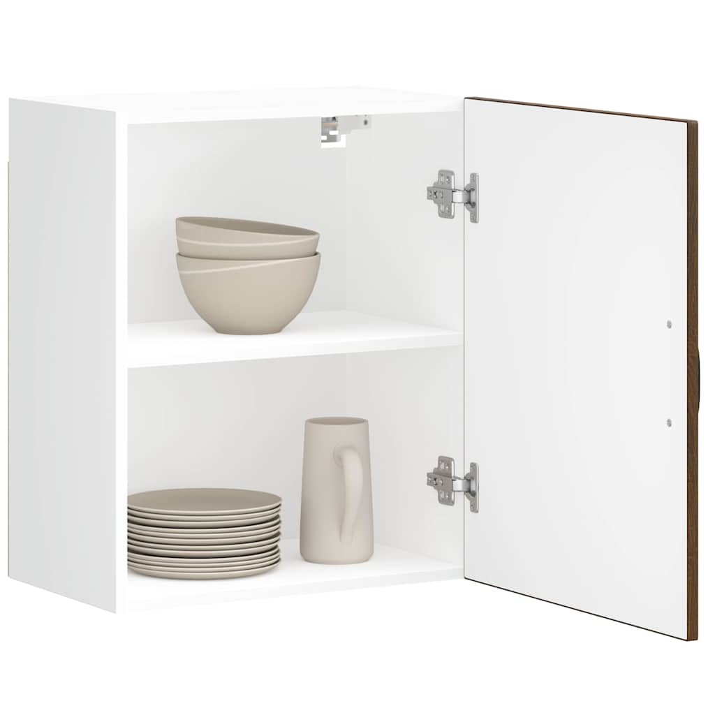 Küchen-Hängeschränke 2 Stk. Lucca Braun Eichen-Optik Holzwerkstoff