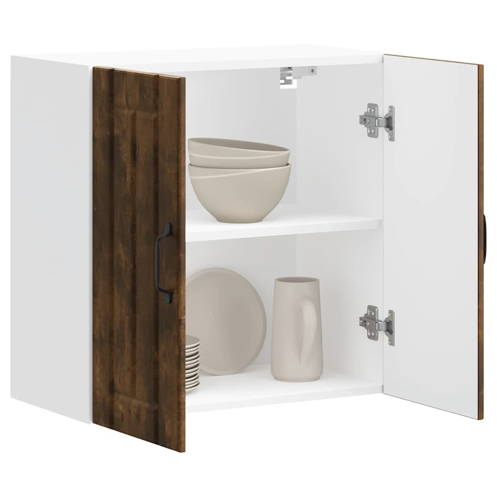 Küchen-Hängeschrank Lucca Räuchereiche Holzwerkstoff