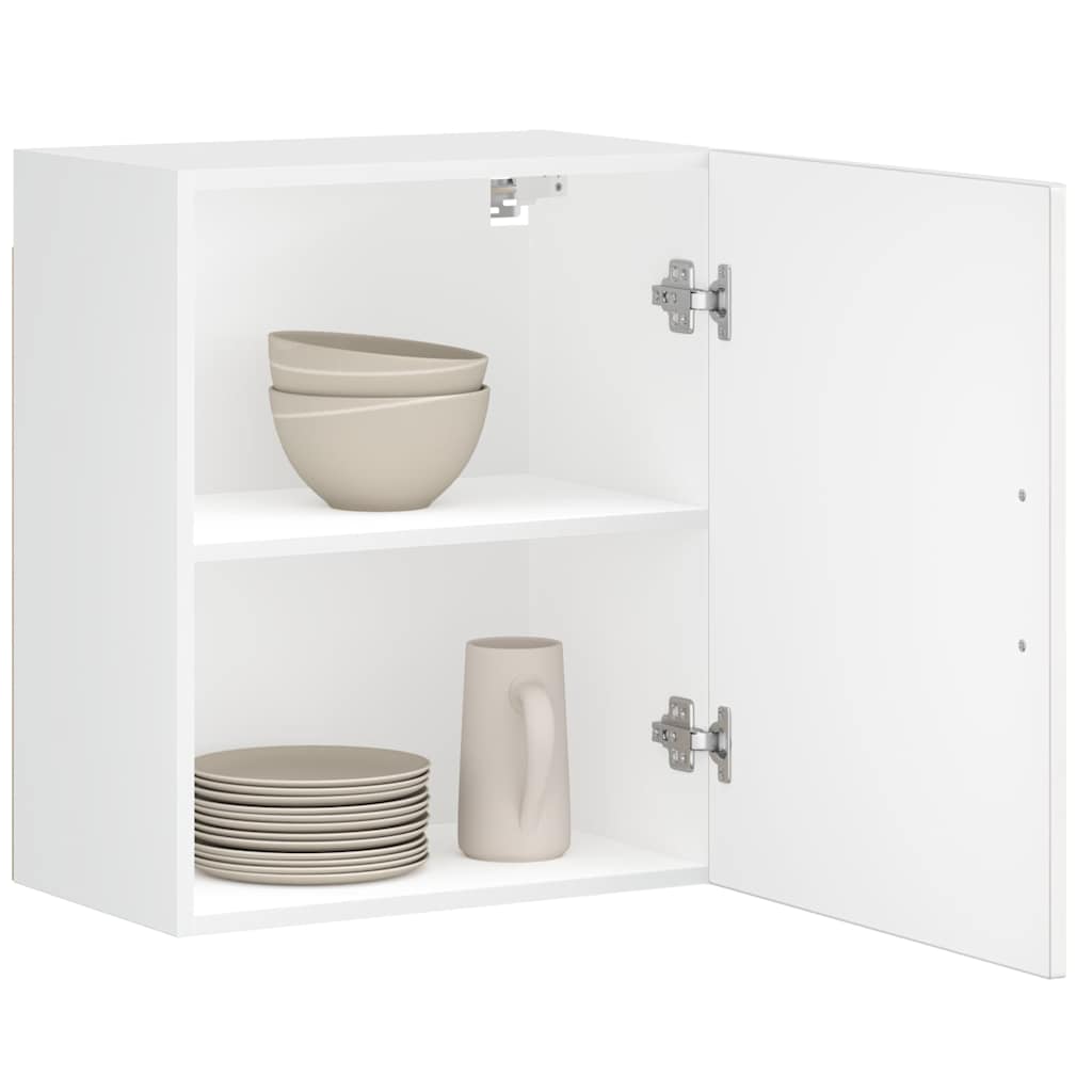 Küchen-Hängeschrank Porto Hochglanz-Weiß Holzwerkstoff