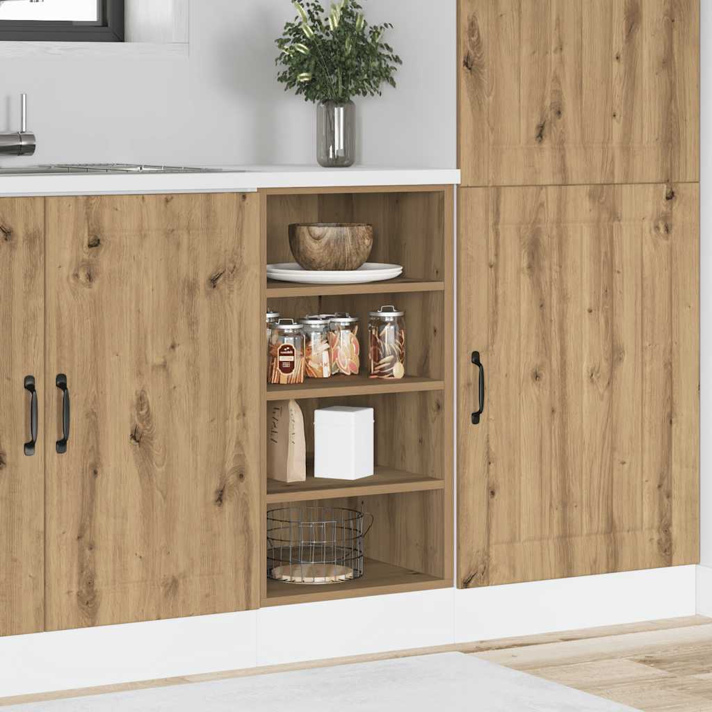 Unterschrank Riga Artisan-Eiche 40x44,5x81,5 cm Holzwerkstoff