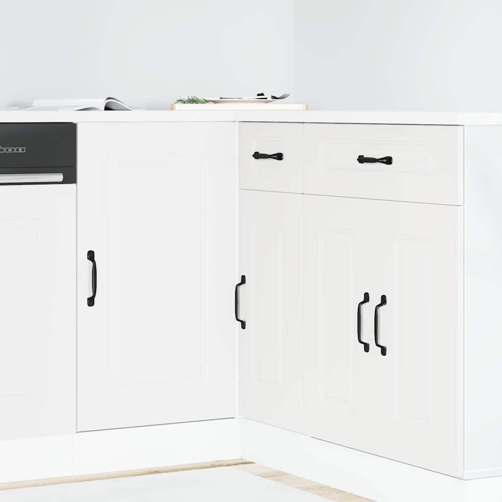 Küchenunterschrank Kalmar Weiß Holzwerkstoff