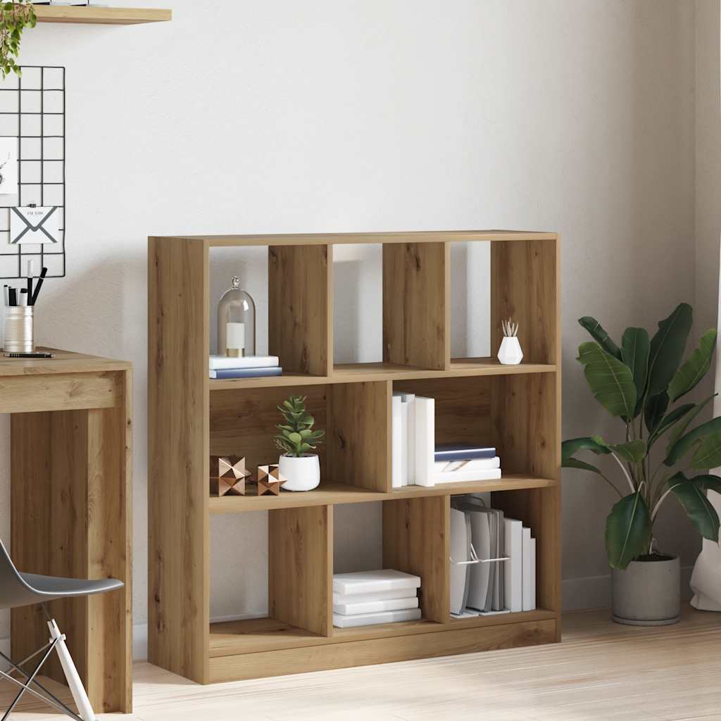 Bücherregal Artisan-Eiche 97,5x29,5x100 cm Holzwerkstoff