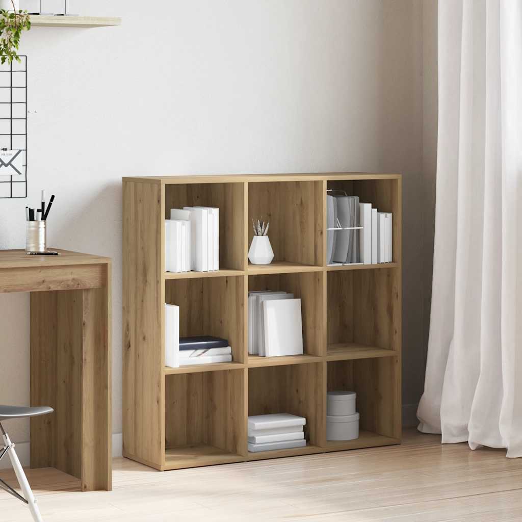 Bücherregal Artisan-Eiche 98x29x97,5 cm