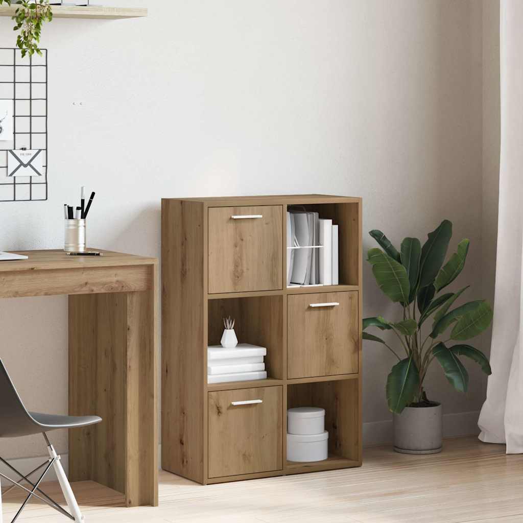 Bücherschrank Artisan-Eiche 60,5x30x90 cm Holzwerkstoff