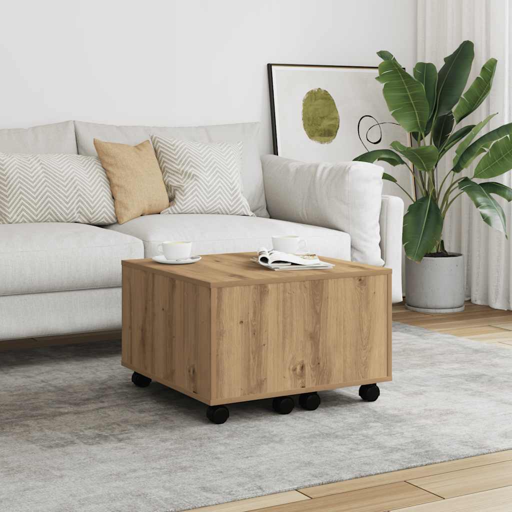 Couchtisch Artisan-Eiche 60x60x38 cm Holzwerkstoff