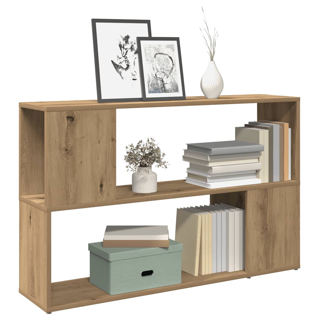 Bücherregal Artisan-Eiche 100x24x63 cm Holzwerkstoff