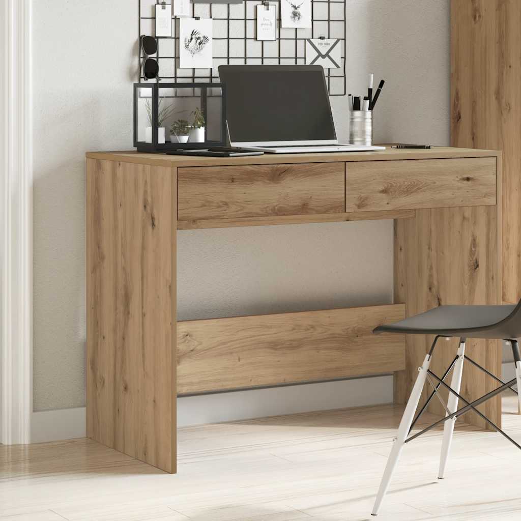 Schreibtisch Artisan-Eiche 101x50x76,5 cm Holzwerkstoff