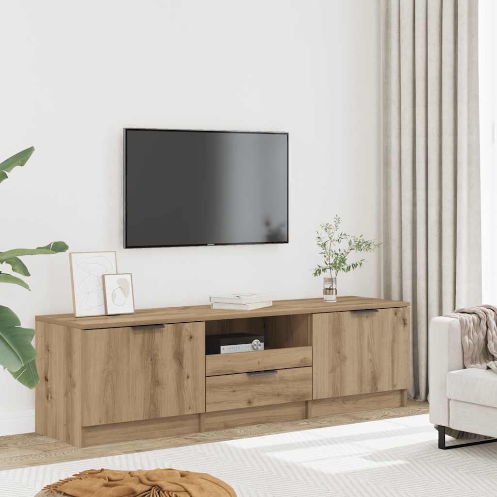 TV-Schrank Artisan-Eiche 140 x 35 x 40 cm Holzwerkstoff