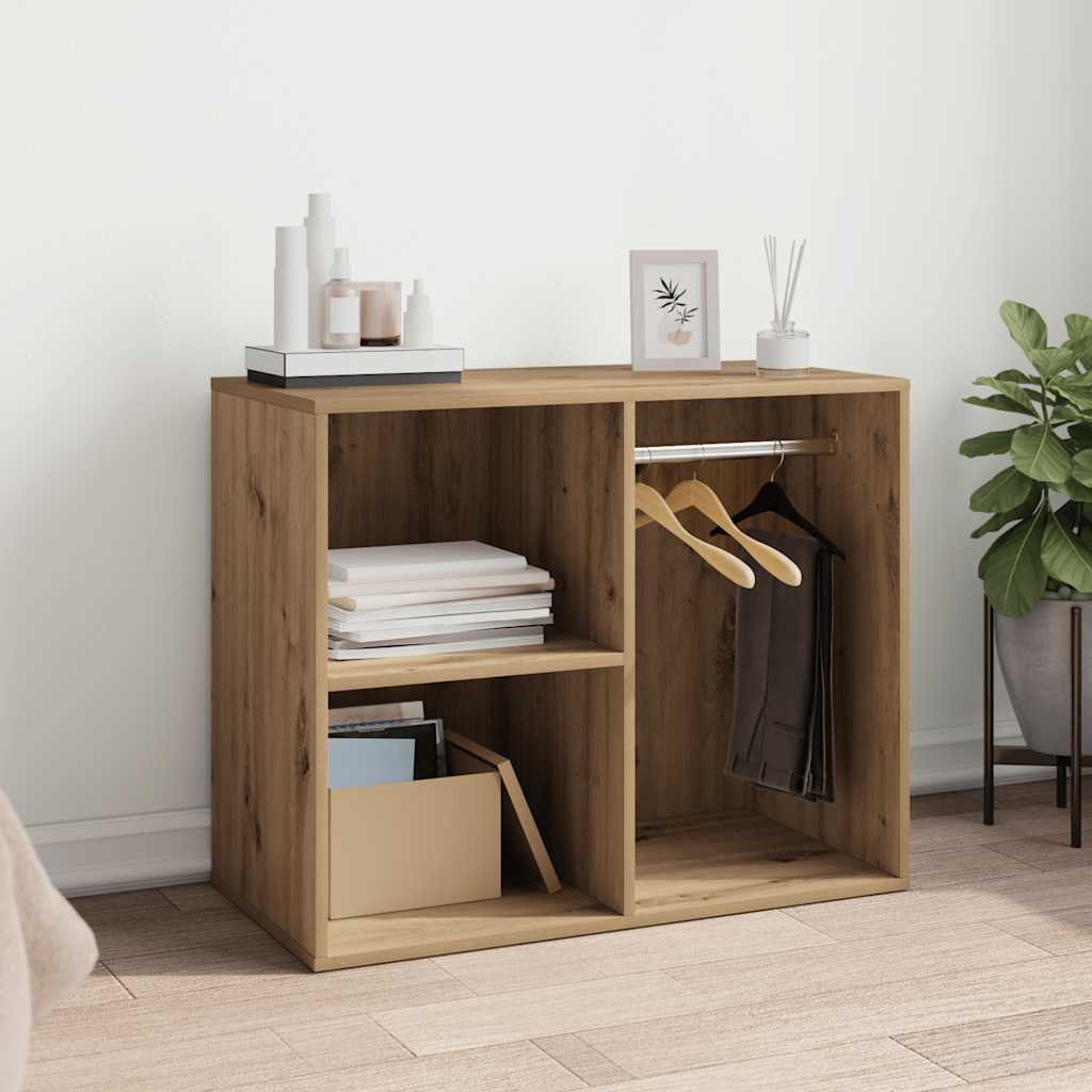 Ankleideschrank Artisan Eiche 80x40x65 cm Holzwerkstoff