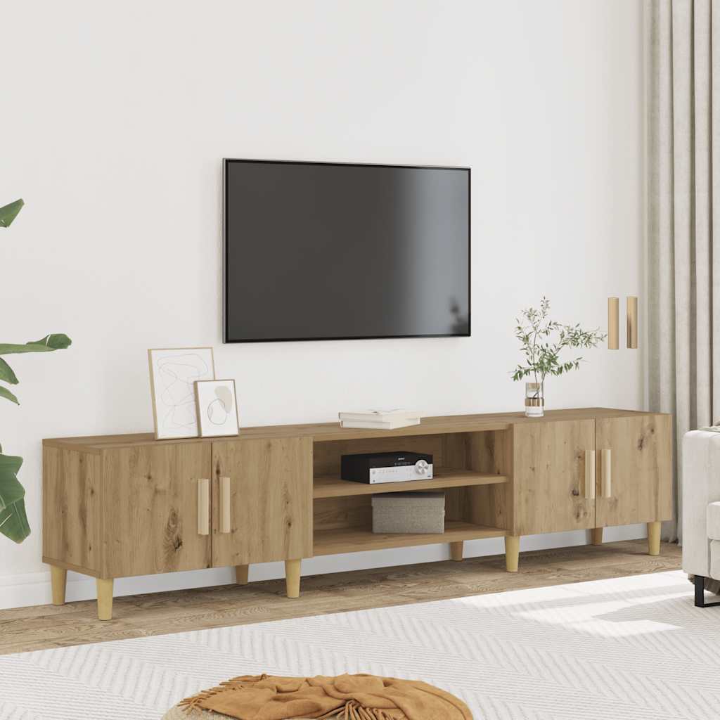 TV-Schrank Artisan-Eiche 180x31,5x40 cm Holzwerkstoff