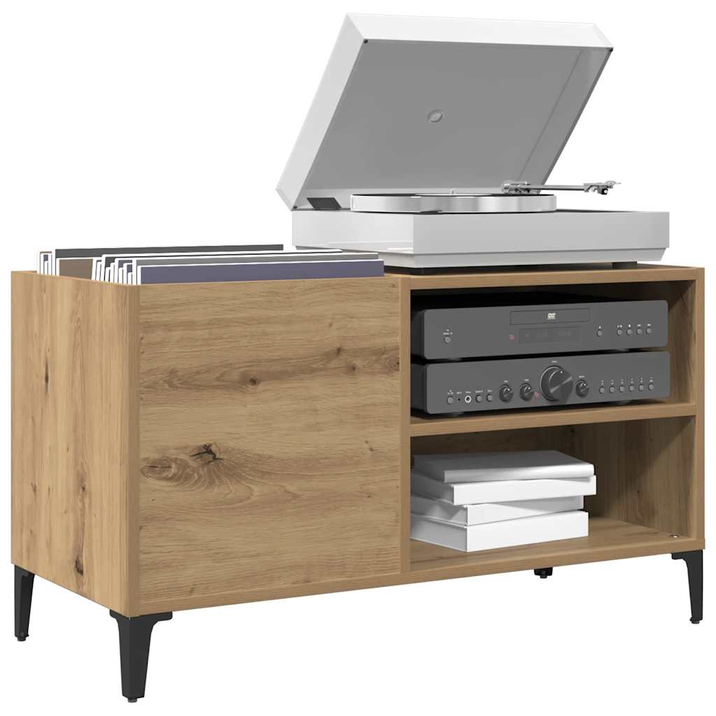 Plattenschrank Artisan-Eiche 84,5x38x48 cm Holzwerkstoff
