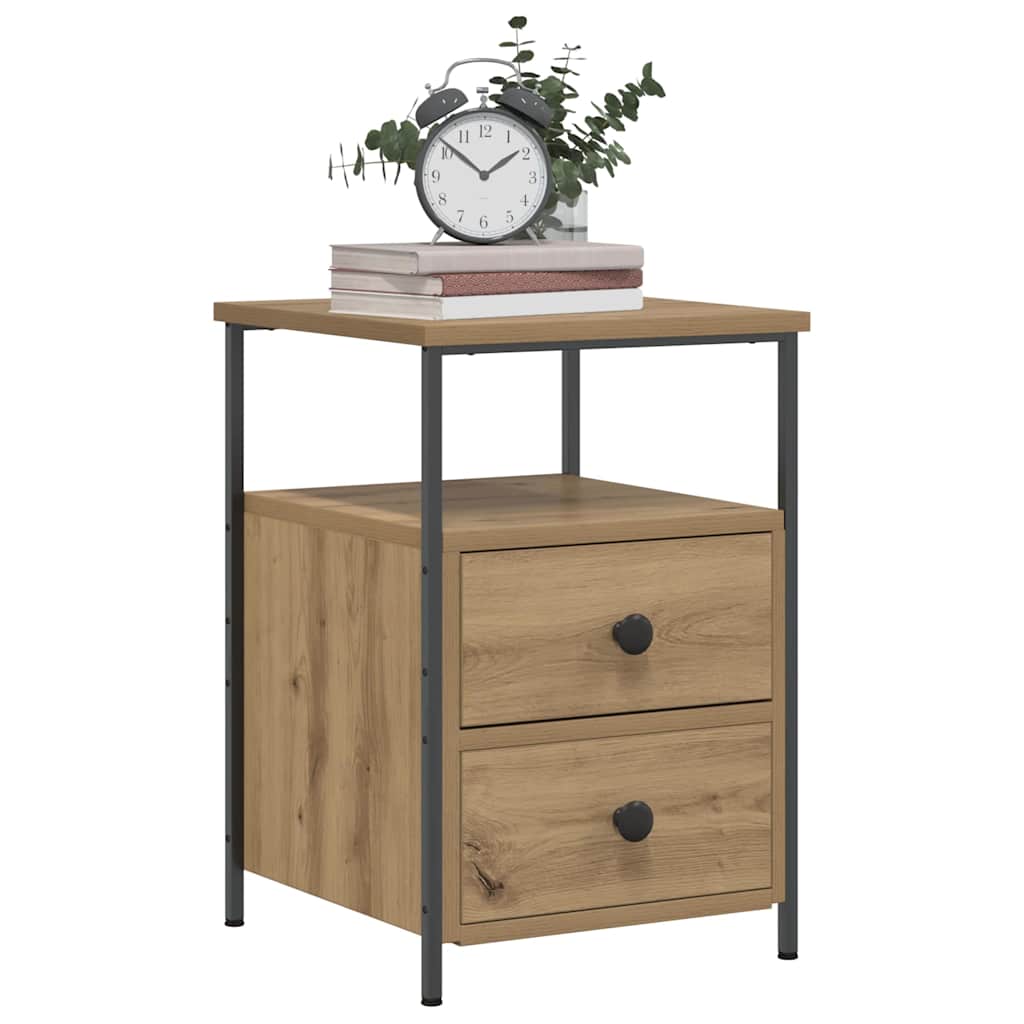 Nachttisch Artisan-Eiche 34x35,5x50 cm Holzwerkstoff