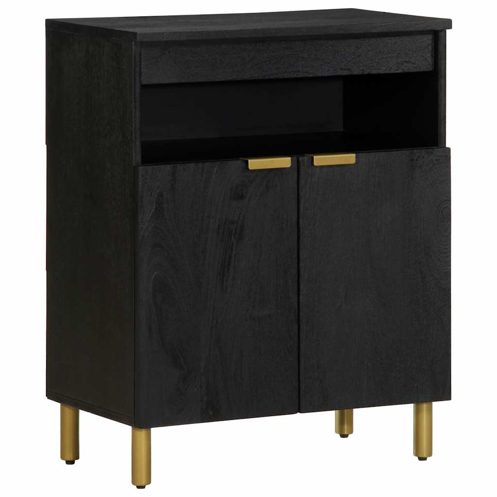 Sideboard Schwarz 60x33x75 cm Holzwerkstoff