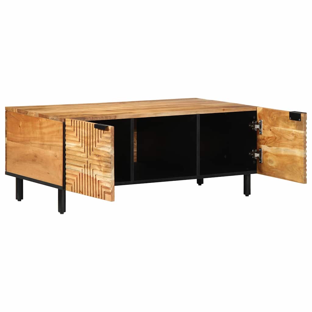 Couchtisch 100 x 54 x 40 cm Massivholz Akazie