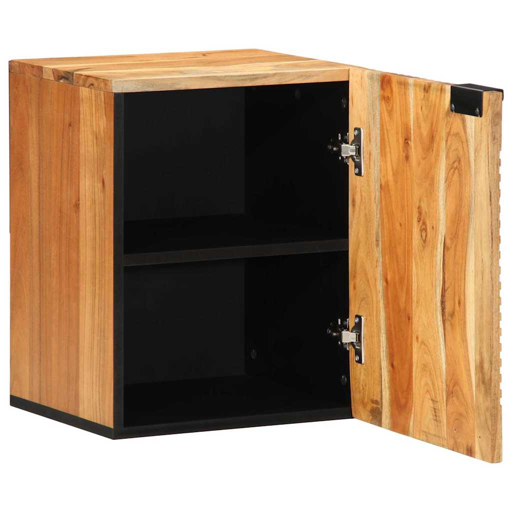 Badezimmer Hängeschrank Braun 38 x 33 x 48 cm Massivholz Mango