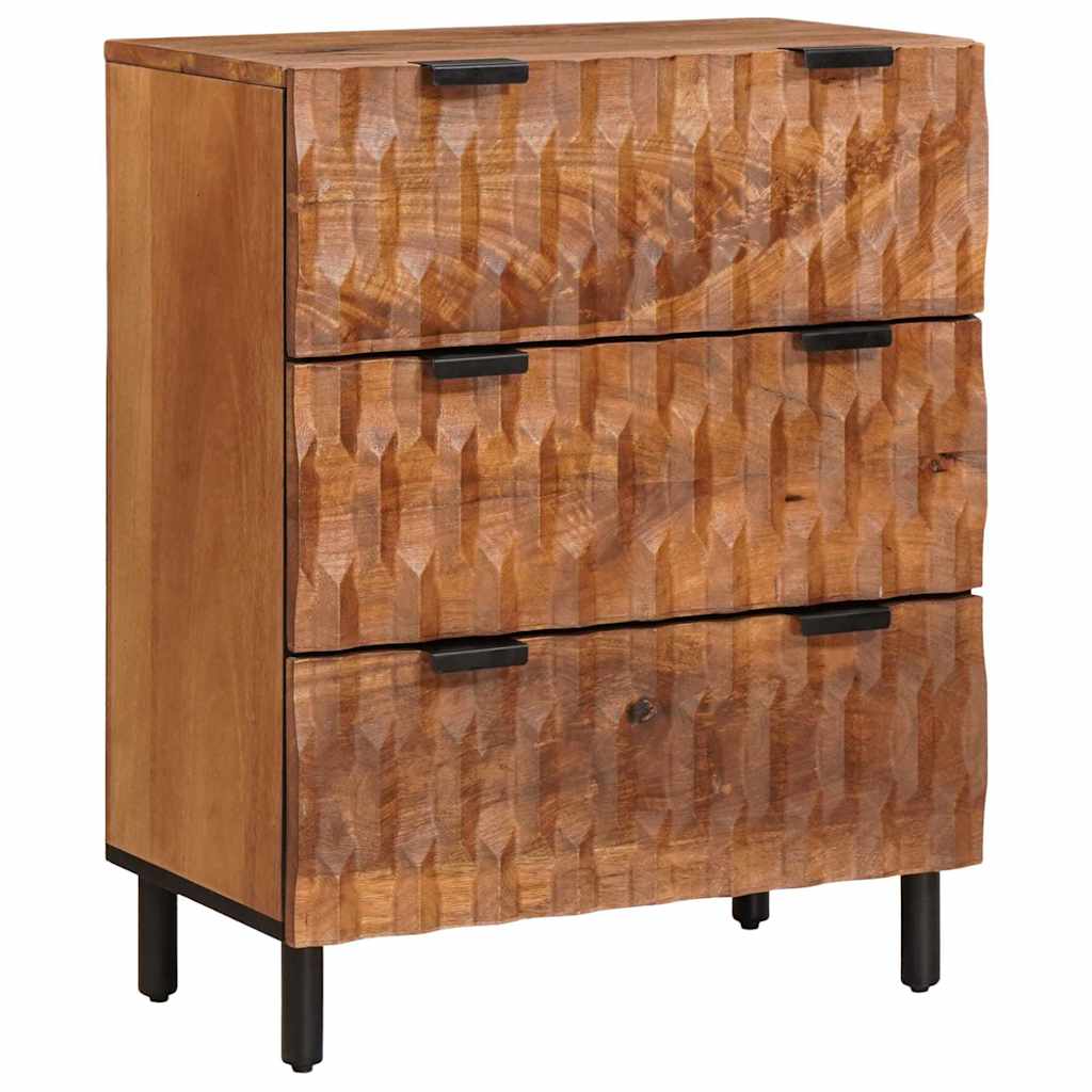 Sideboard 60 x 33 x 75 cm Massivholz Mango