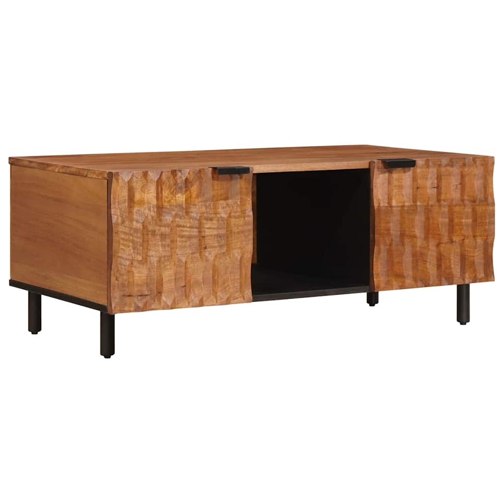 Couchtisch Braun 100 x 54 x 40 cm Massivholz Mango