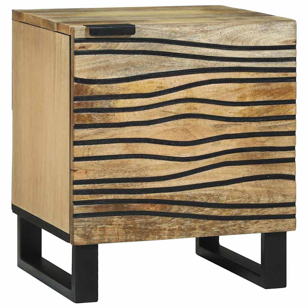 Nachttisch Natur 40 x 33 x 46 cm Holzwerkstoff