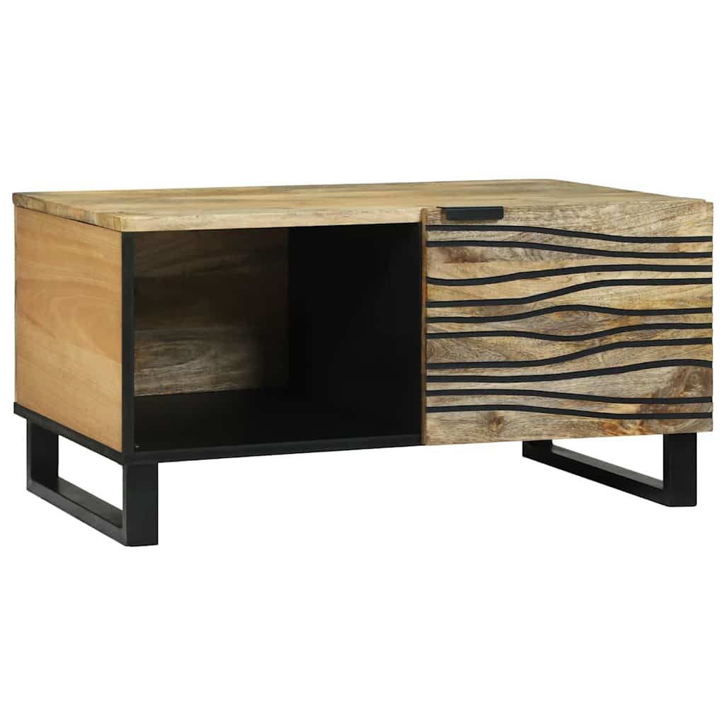 Couchtisch Natur 80 x 50 x 40 cm Holzwerkstoff