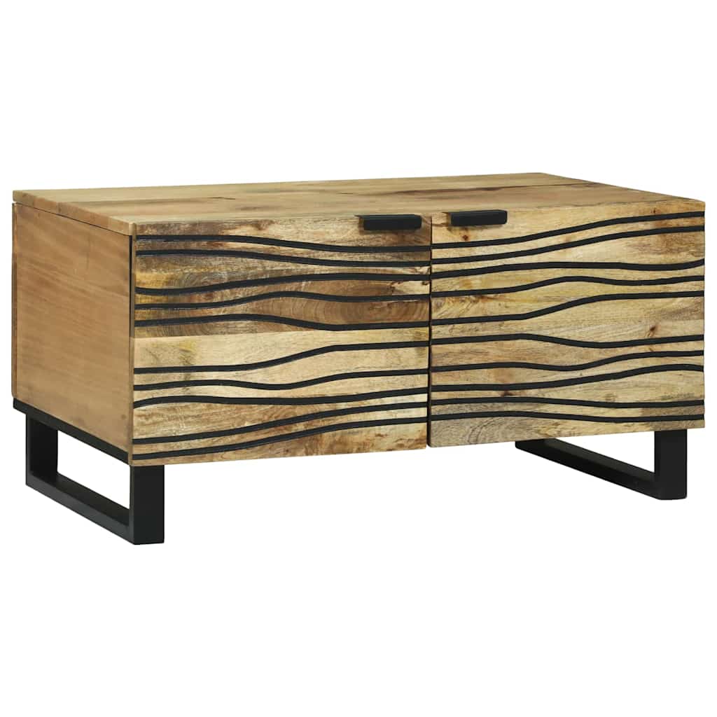 Couchtisch Natur 80 x 50 x 40 cm Holzwerkstoff