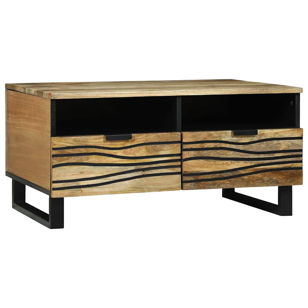 Couchtisch Natur 80 x 54 x 40 cm Holzwerkstoff