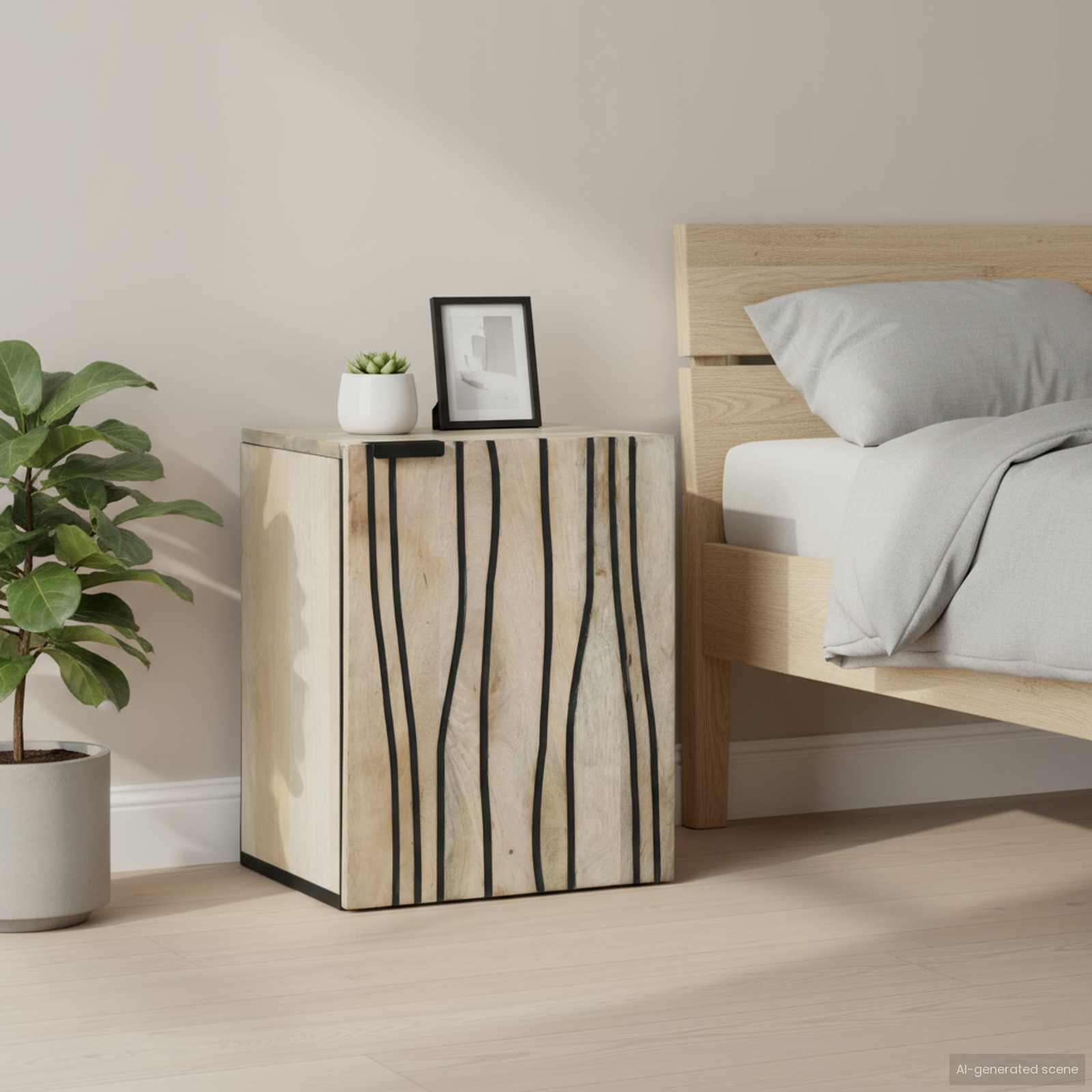 Waschbeckenschrank Weiß 38 x 33,5 x 48 cm Holzwerkstoff