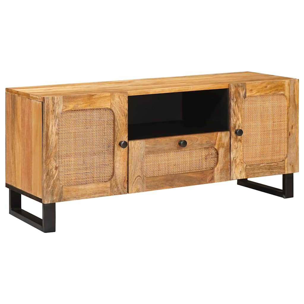 TV-Schränk Braun 105 x 33 x 46 cm Massivholz Mango