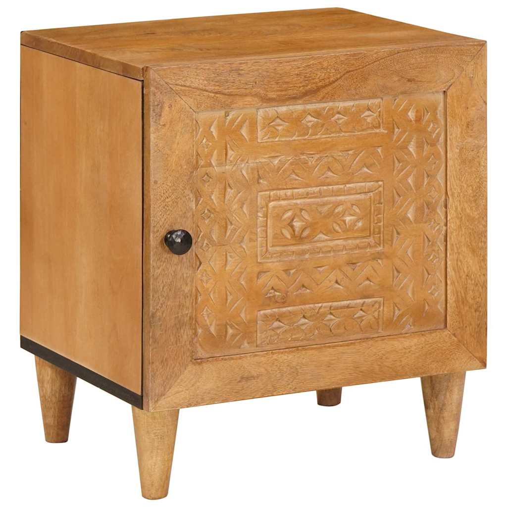 Nachttisch Hellbraun 80 x 50 x 40 cm Holzwerkstoff