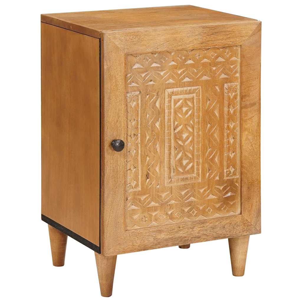 Badezimmerschrank 38 x 33 x 58 cm Massivholz Mango