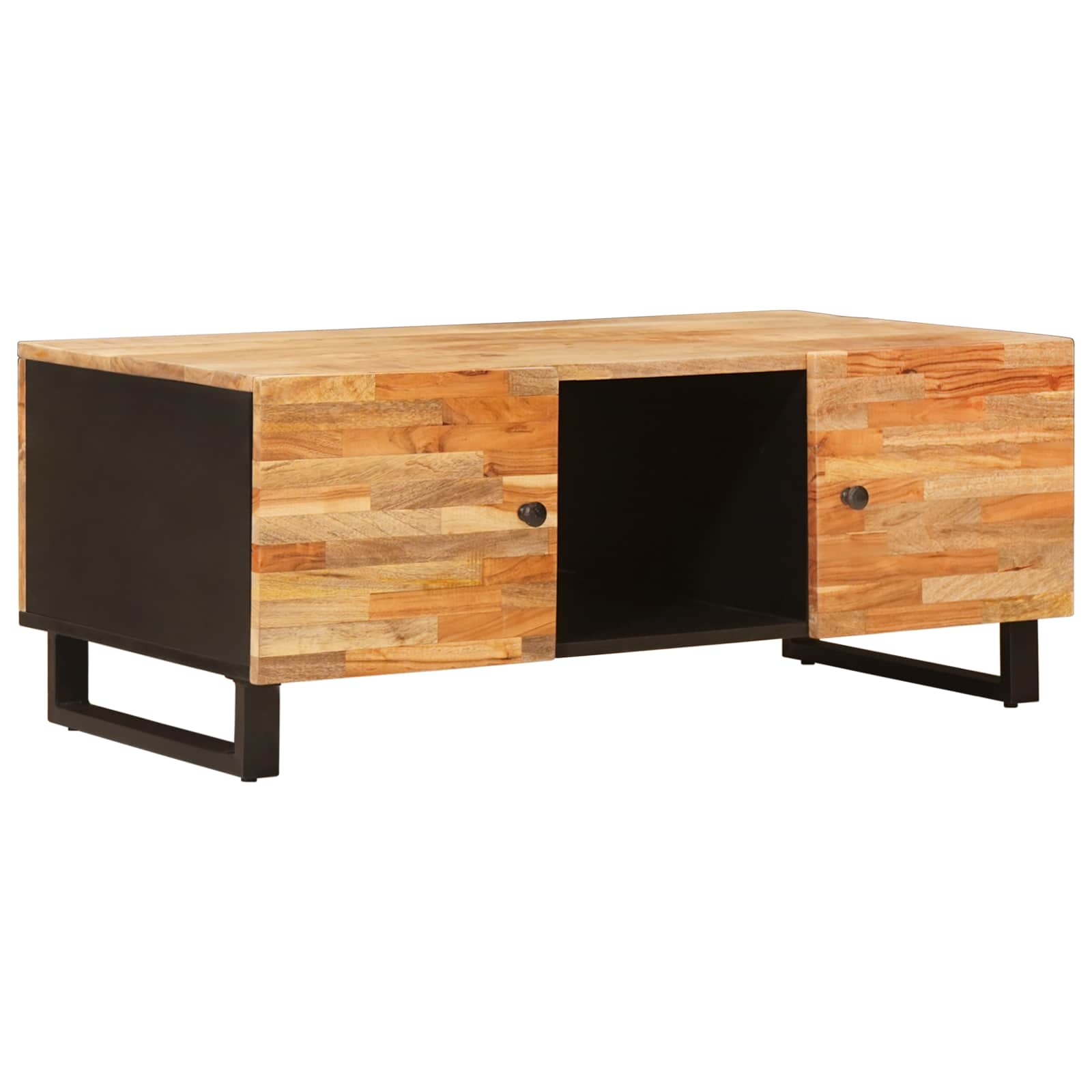 Couchtisch Braun 100 x 54 x 40 cm Massivholz Mango