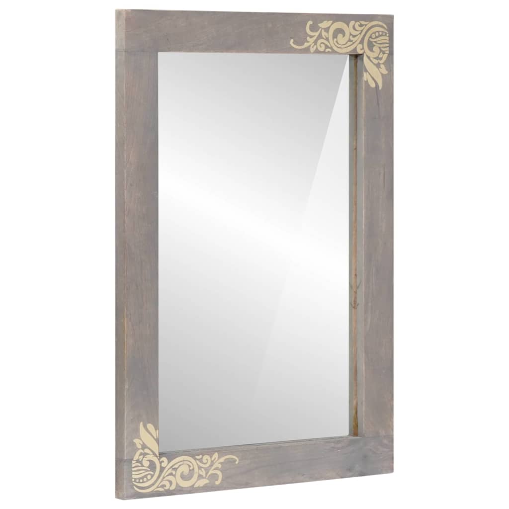 Badezimmer Spiegel Grau 70 x 50 x 2,5 cm