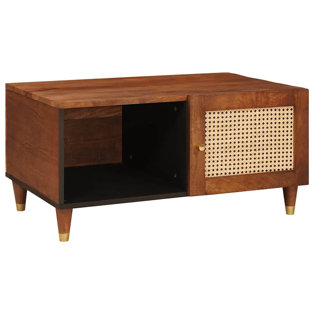 Couchtisch 80 x 50 x 40 cm Massivholz Mango
