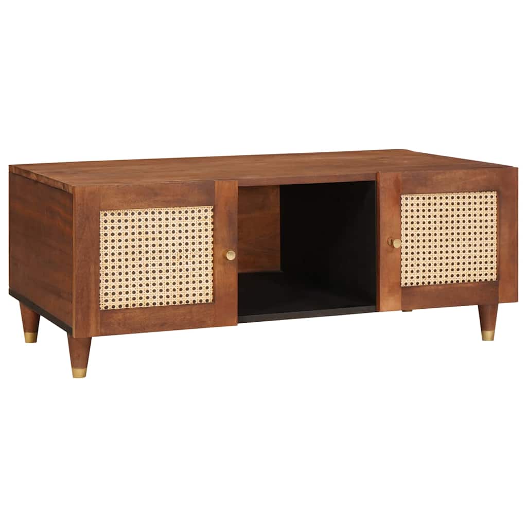 Couchtisch 100 x 54 x 40 cm Massivholz Mango