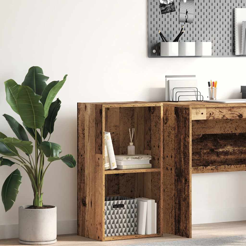 Bücherregal Altholz-Optik 40x30x77 cm Holzwerkstoff