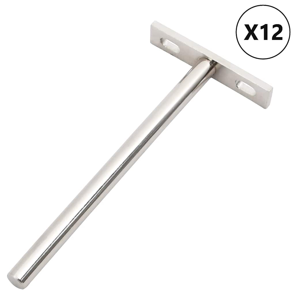 Regalträger Schwebend 12 Stk. Unsichtbar Ø10x150 mm